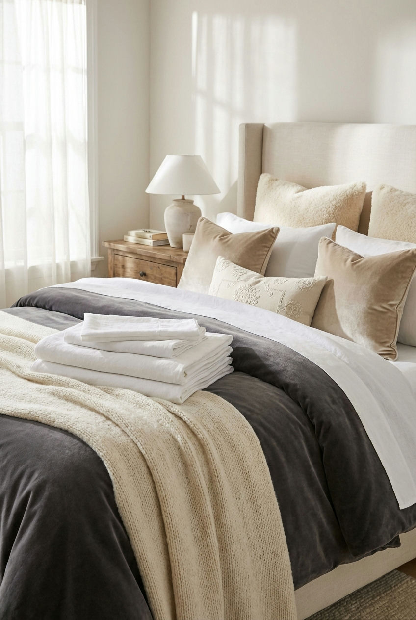 Luxurious Layered Bedding