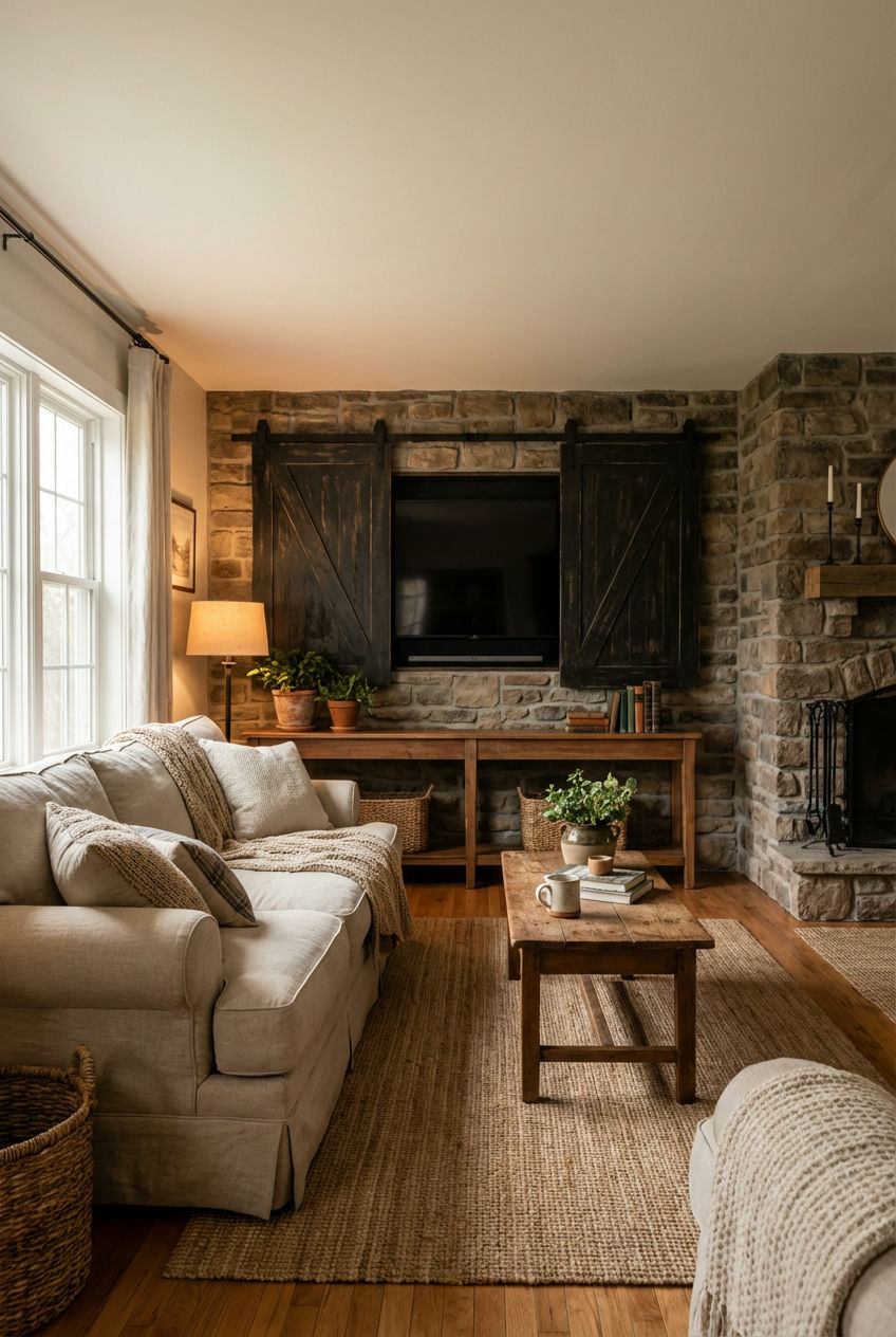 Sliding Barn Door Concealment