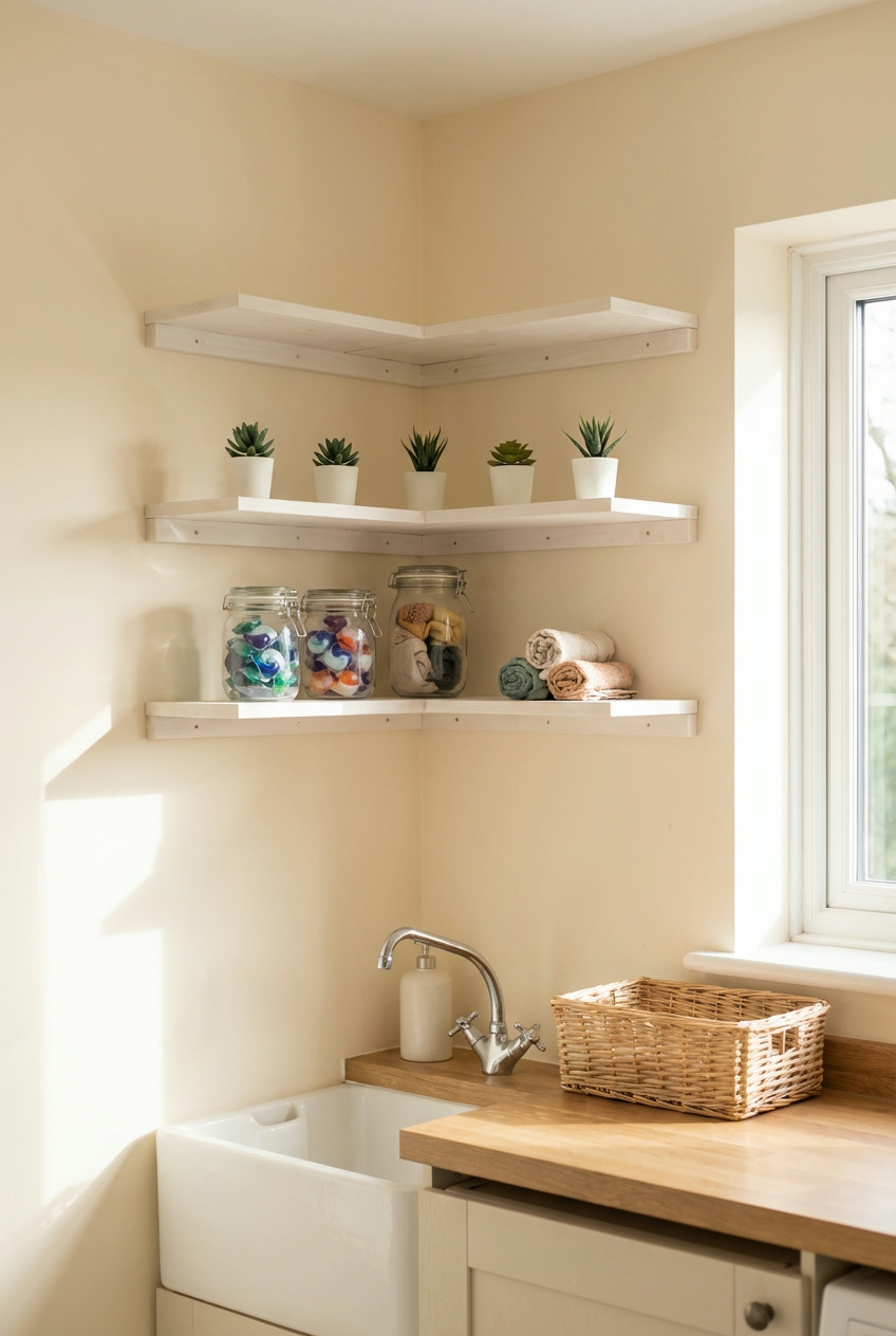 Utilize-Corner-Shelving-for-Awkward-Spaces