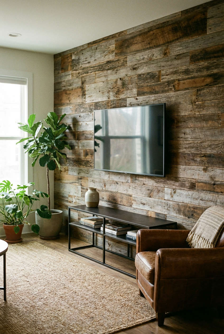 Reclaimed Wood Panel Appeal