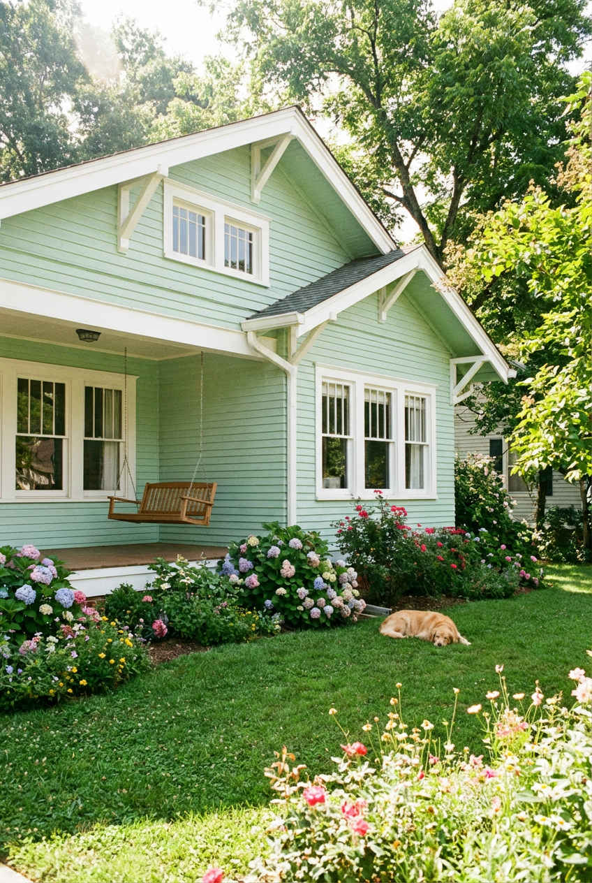 Soft Mint Green