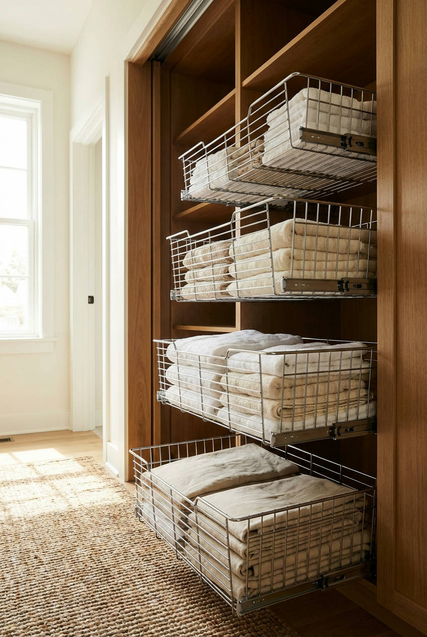 Integrating Pull-Out Drawers or Baskets