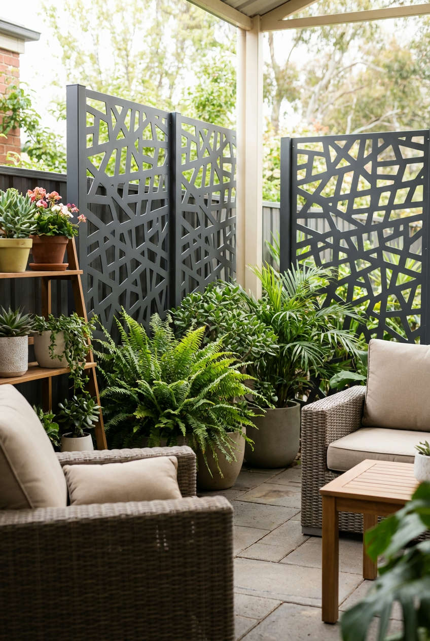 Decorative Privacy Screens