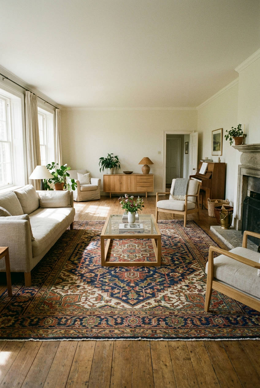 Patterned Rugs as Art