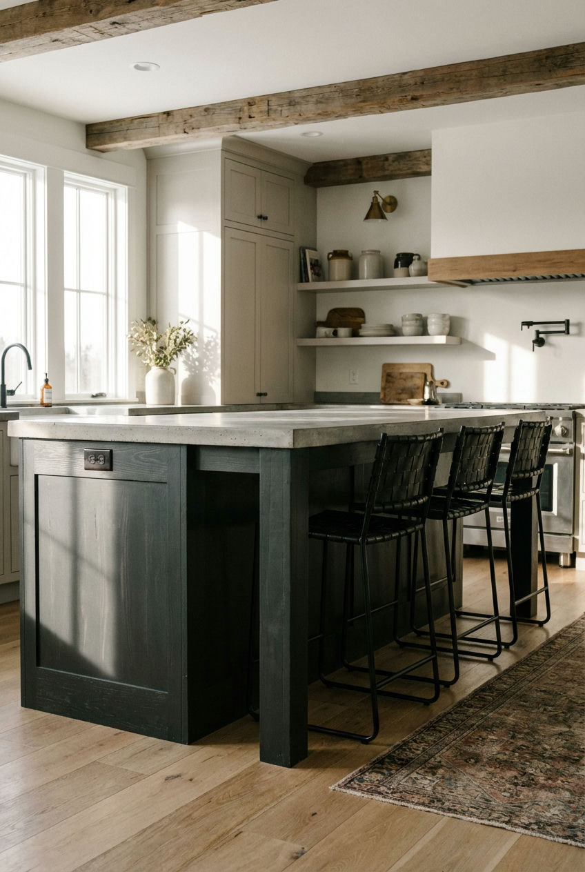 Modern Farmhouse Kitchen Islands