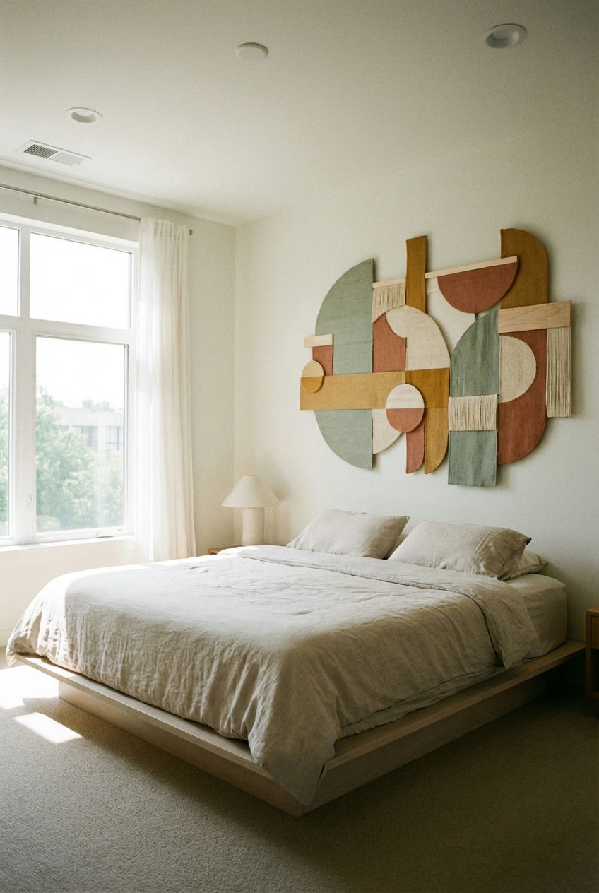 Wall-Mounted-Headboard-Art