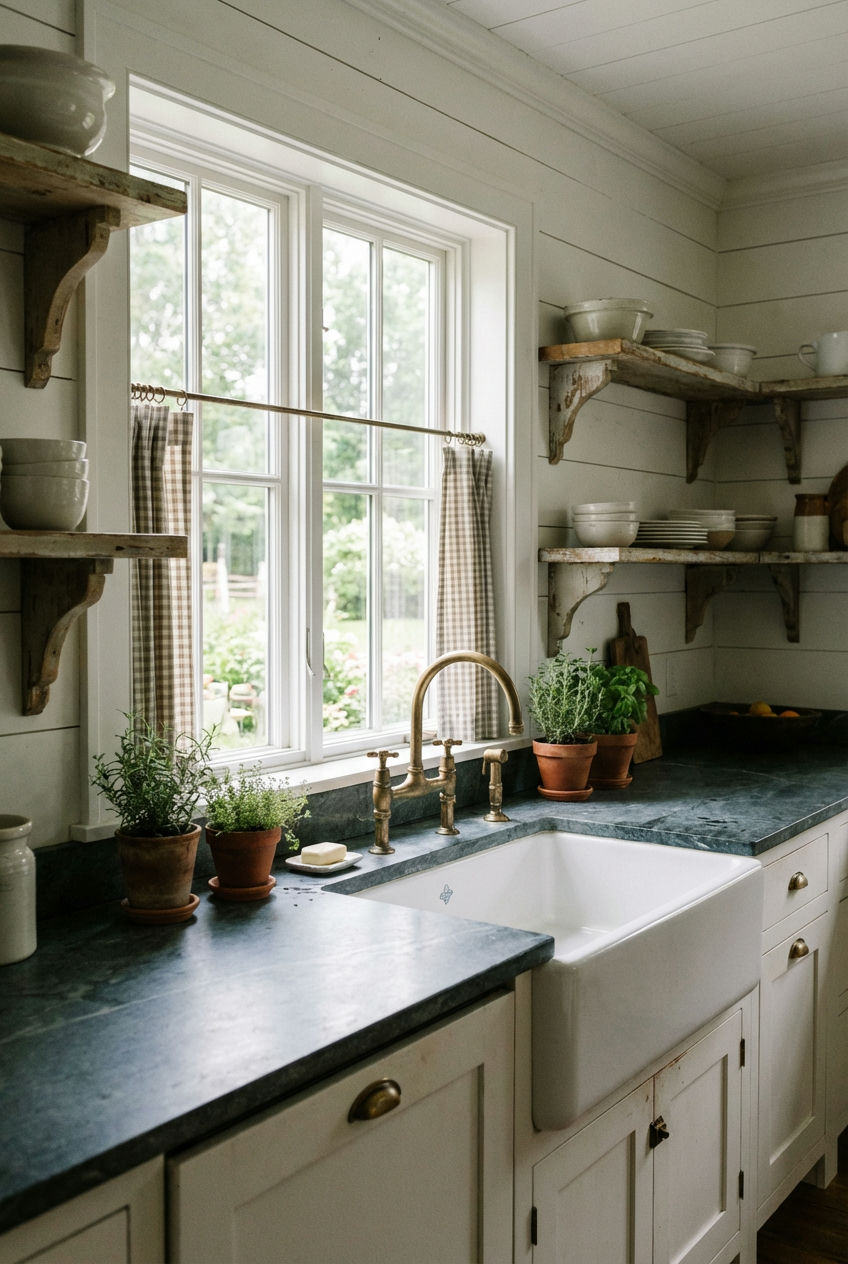 Farmhouse Sink with Apron Front