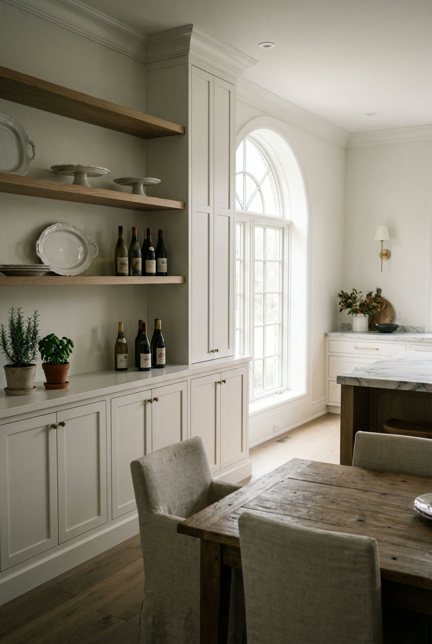 Kitchen-Adjacent-Buffet-Shelves