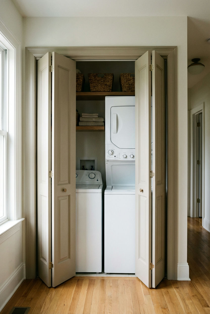 Hidden Laundry Nook