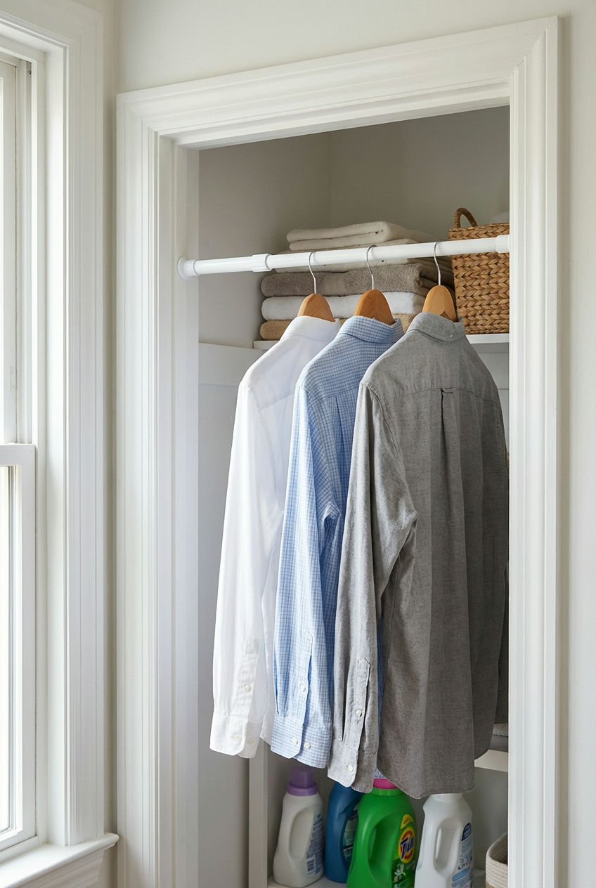Removable Shower Curtain Rods