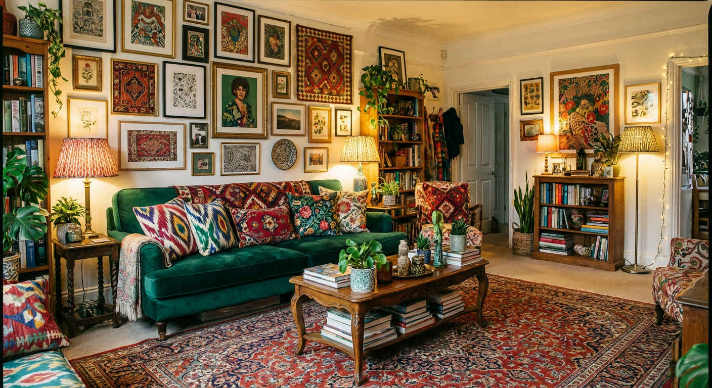 Maximalist Comfort & Color