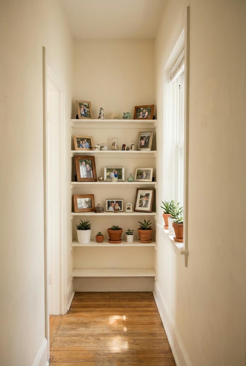 Hallway Display Wall