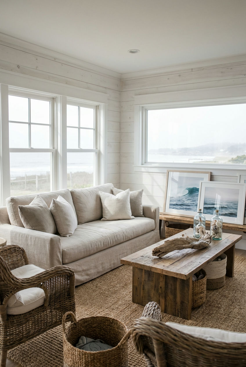 Coastal Farmhouse Fusion