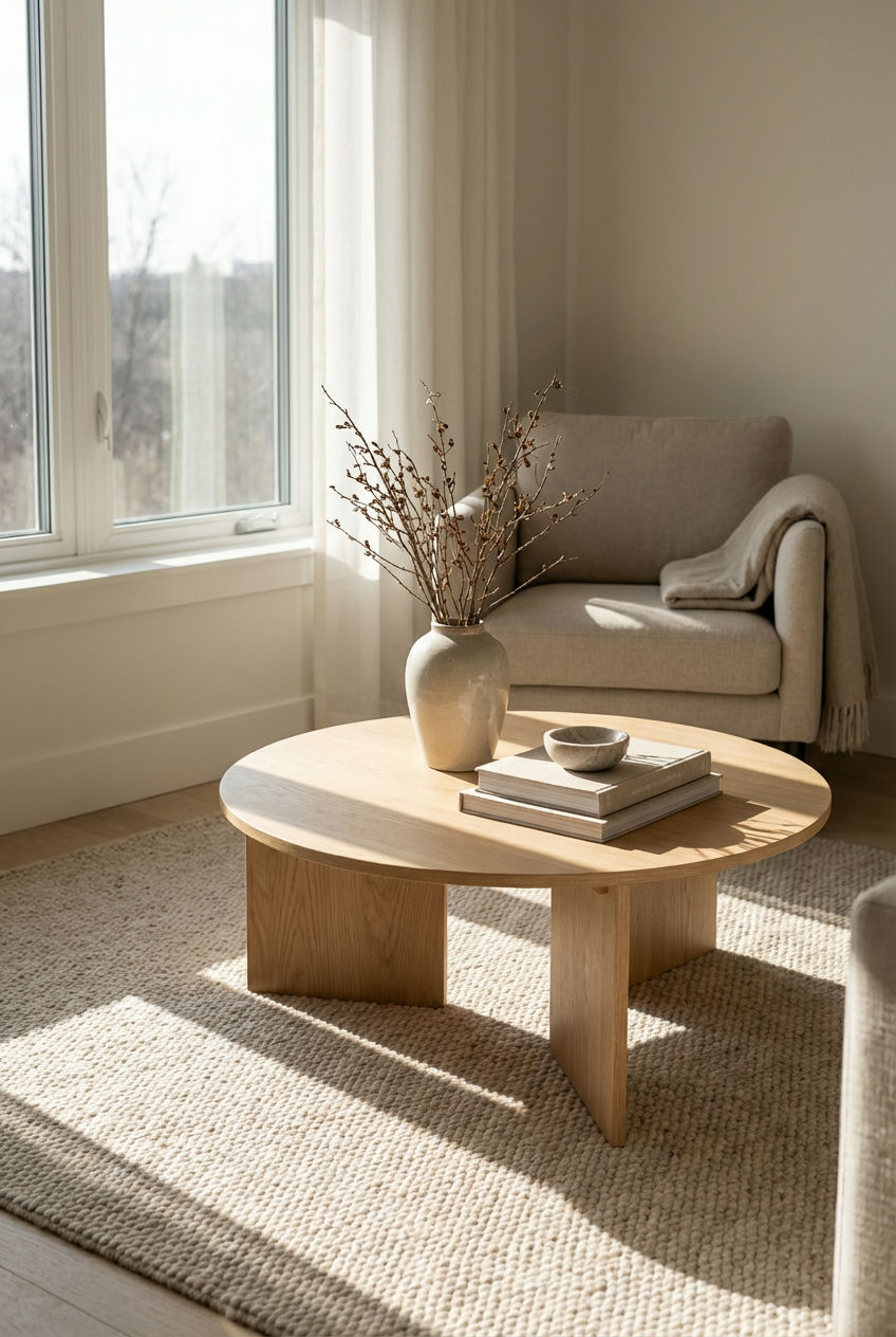 Minimalist Wood Coffee Tables