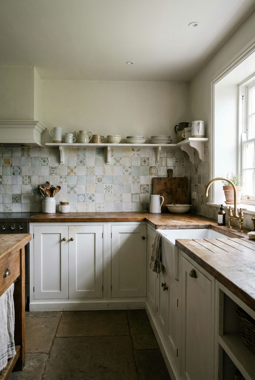 Patterned Tile Backsplashes