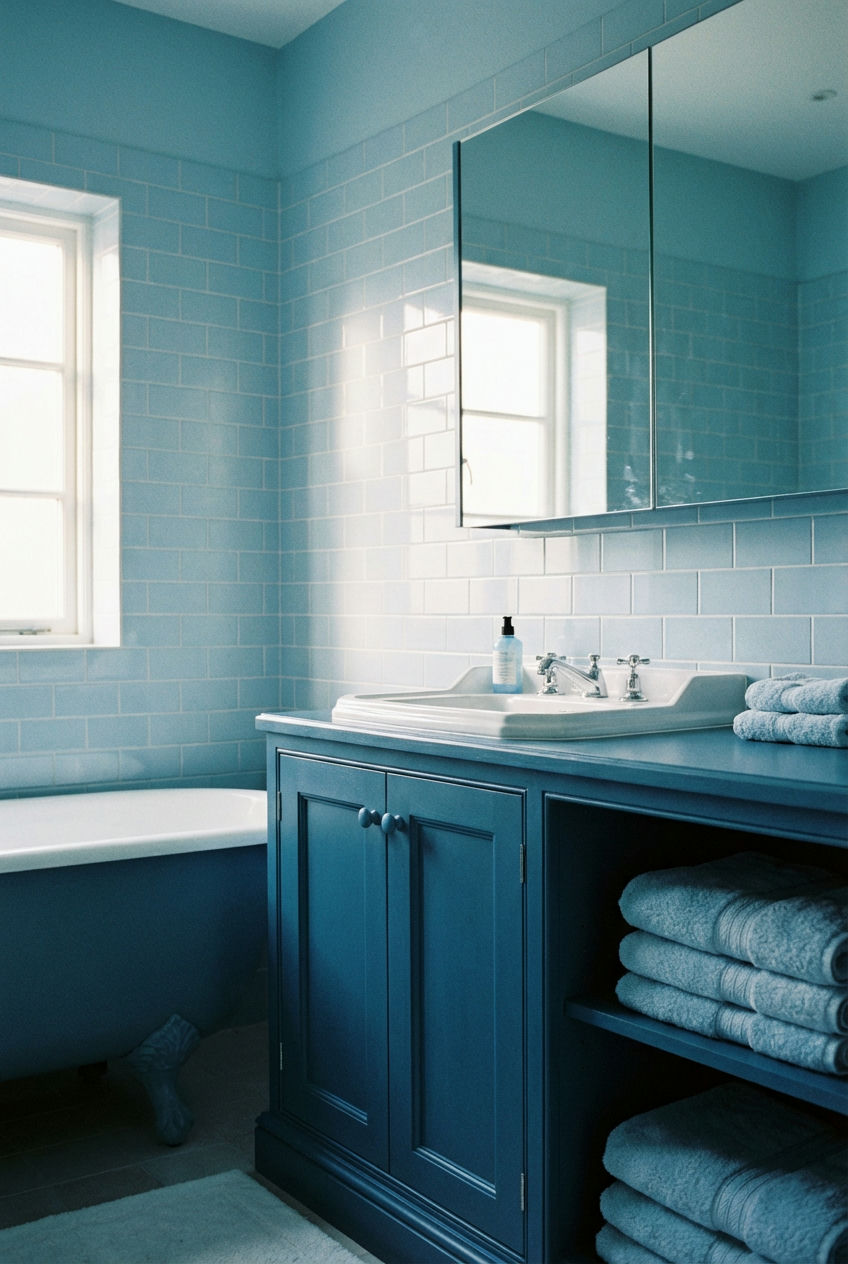 Monochromatic Blue Palette