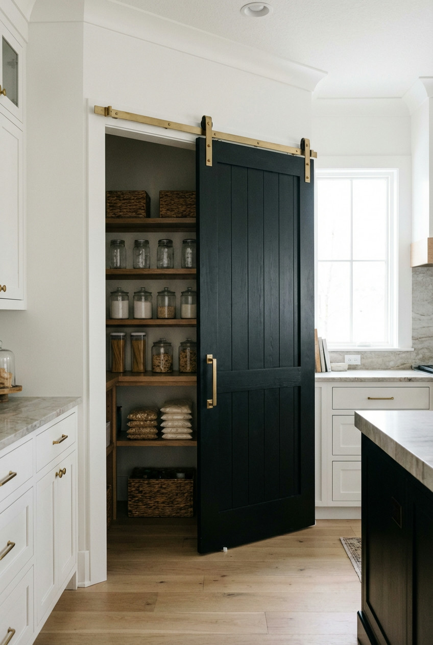 Statement Pantry Doors