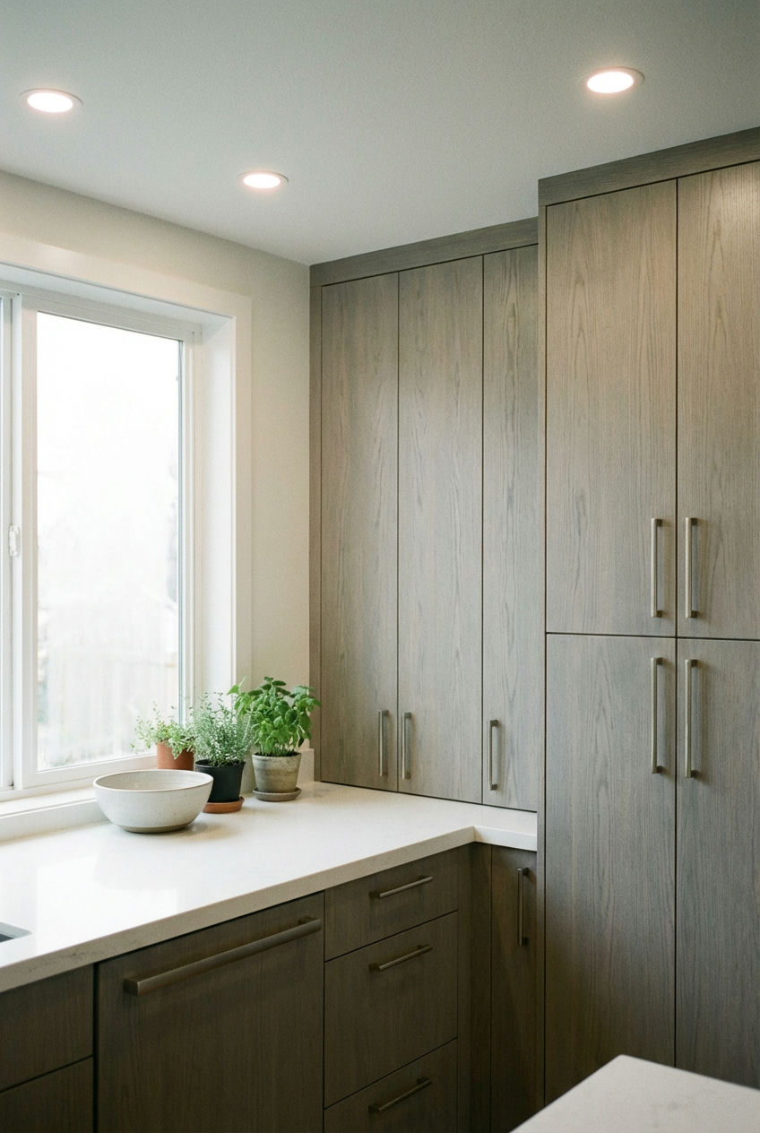 Grey-Washed White Oak