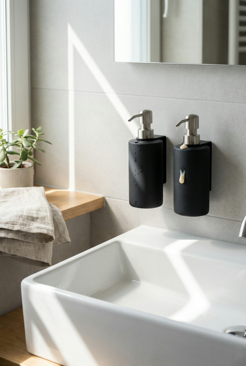 Wall-Mounted Soap Dispensers