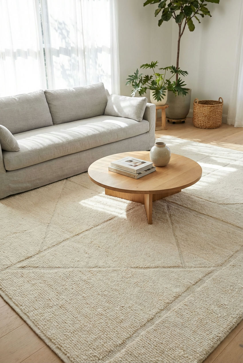 Oversized Abstract Rug