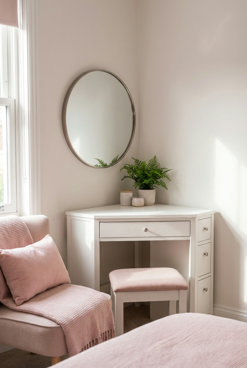 Compact Corner Vanity