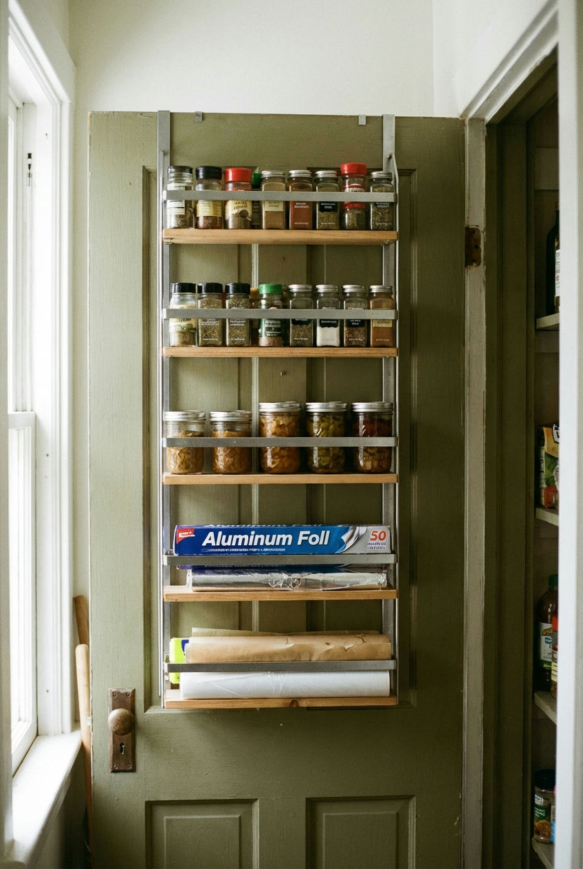 Pantry Door Storage: An Unexpected Goldmine