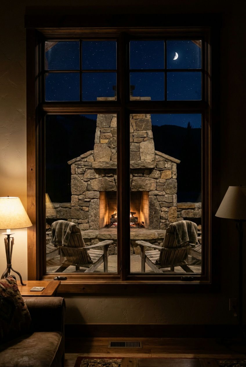 Outdoor Fireplace