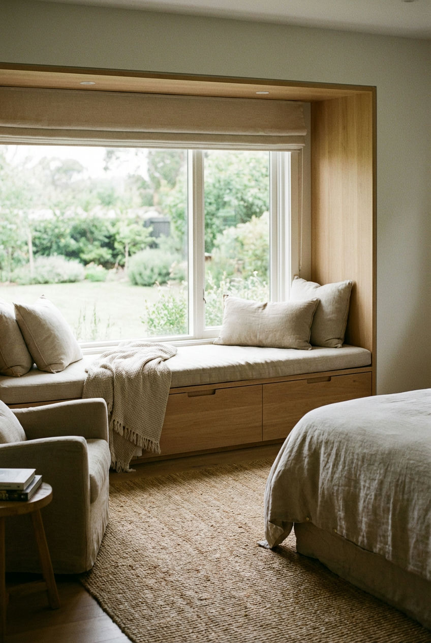 Window Seats with Storage