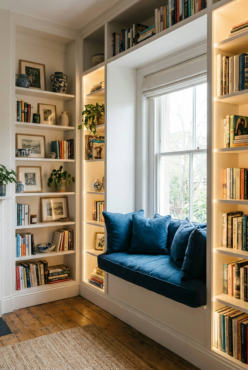 Built-in-Bookcase-and-Seating-Combo
