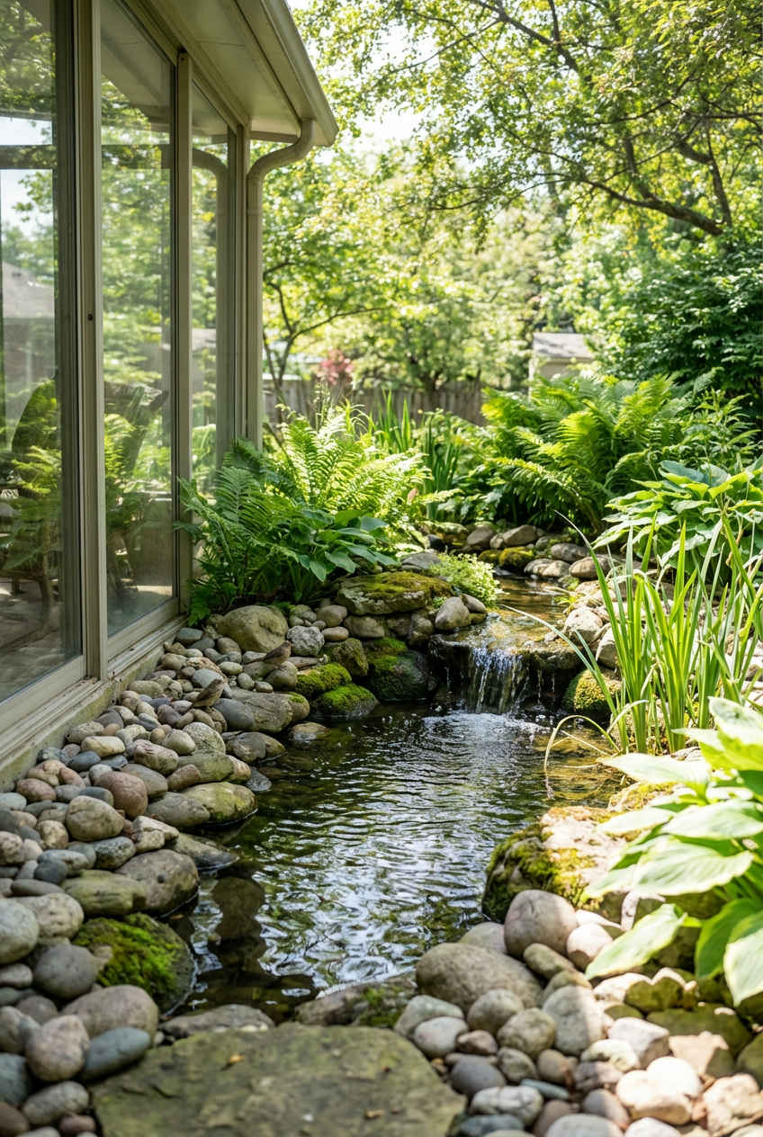 Nature-Inspired Water Feature