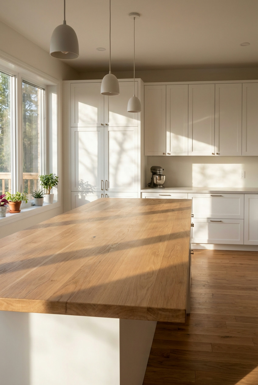 Natural White Oak Island