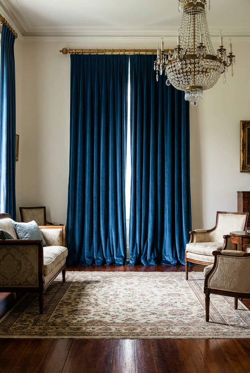 Luxurious Velvet Drapes