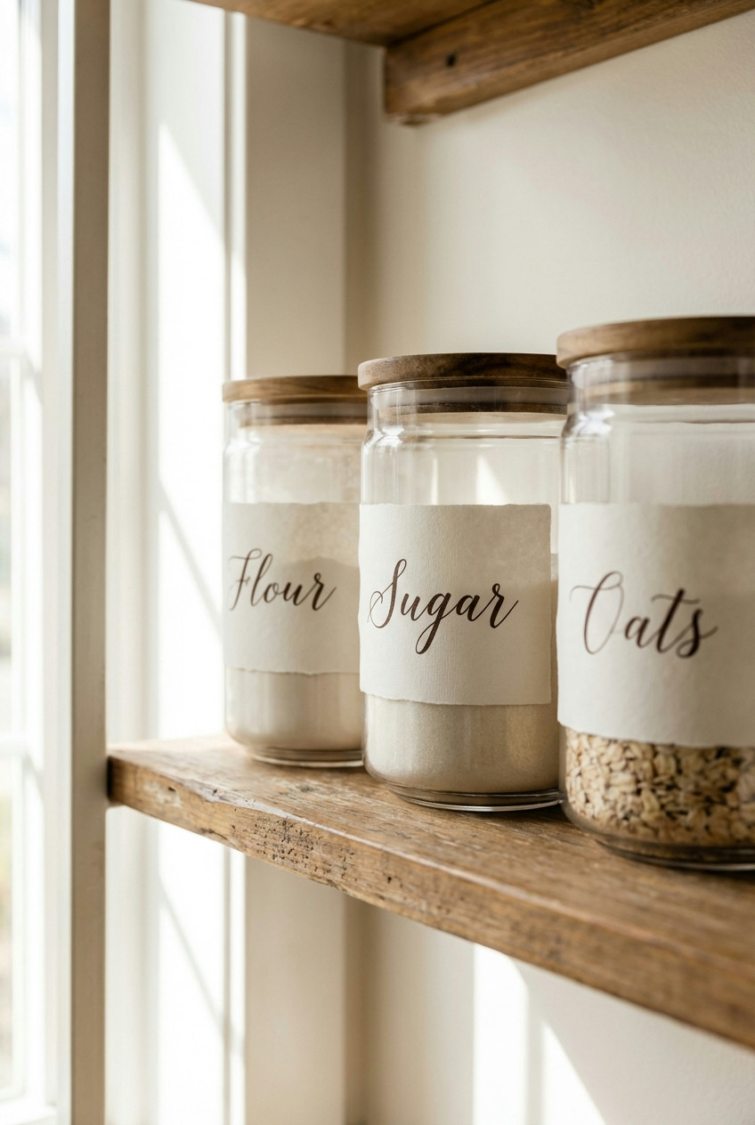 Labeling: The Unsung Hero of Pantry Clarity