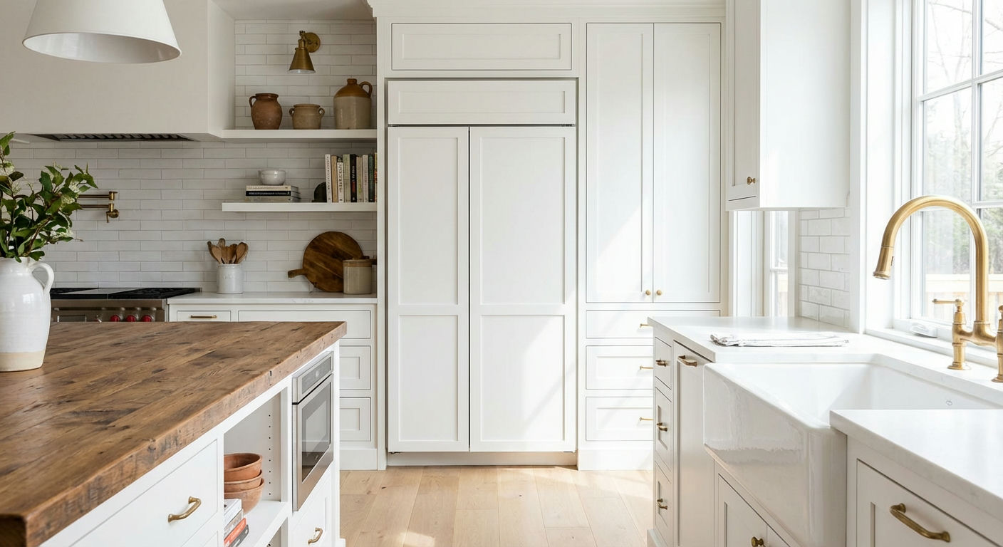Integrated Appliances for Seamless Look