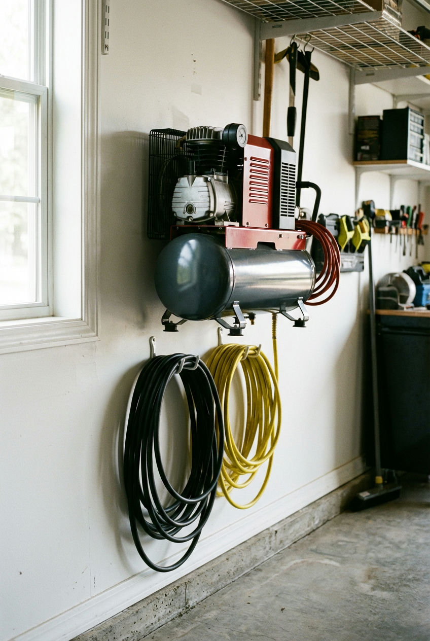 Air Compressor Wall Mount