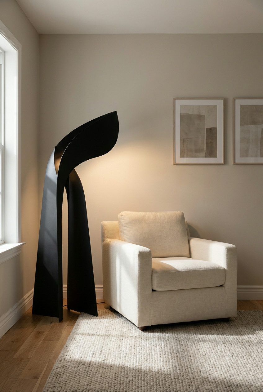 Sculptural Floor Lamps