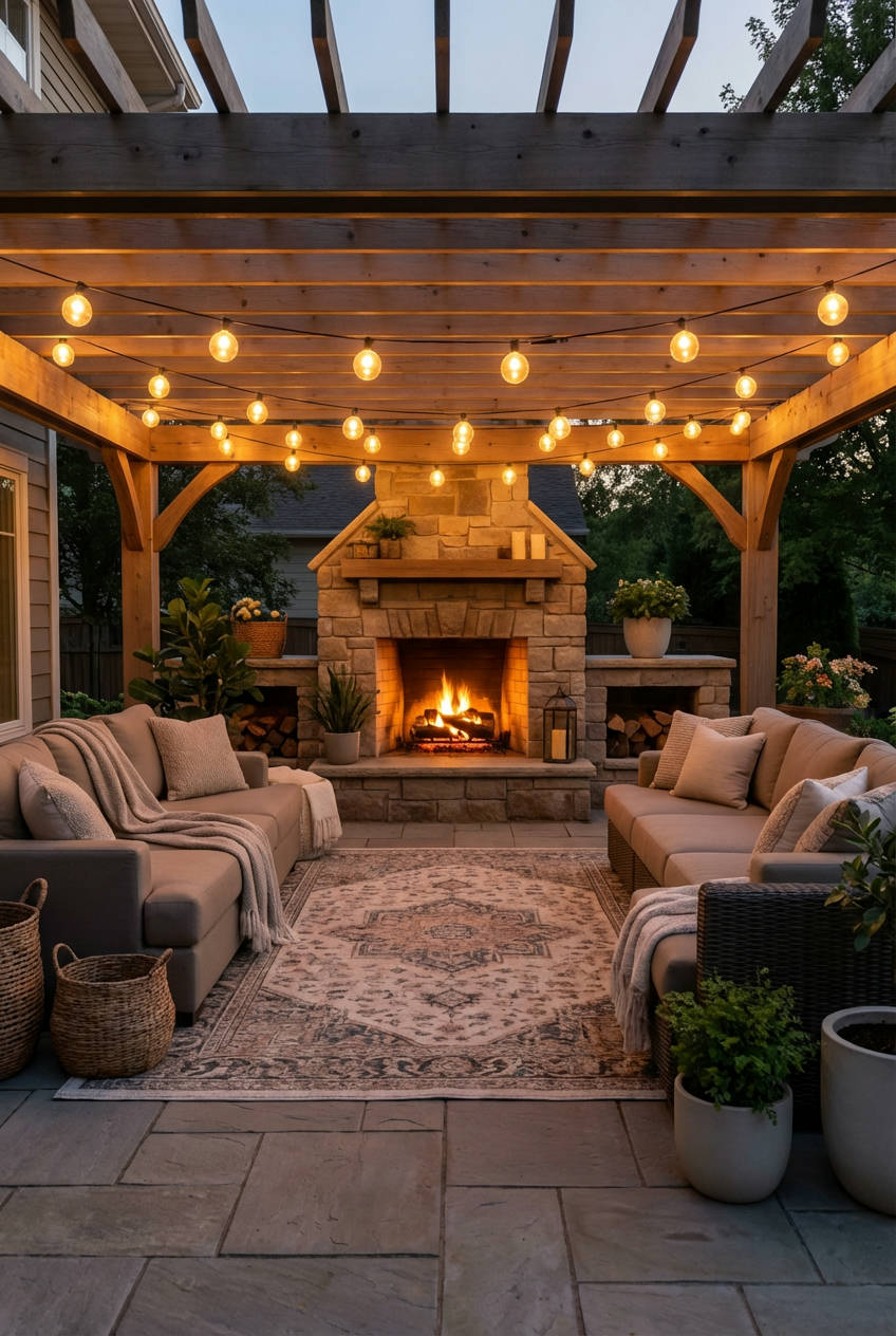 Outdoor Rooms & Living Spaces