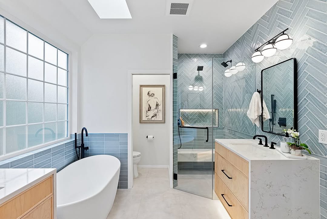 22 Blue Bathroom Ideas That Bring Tranquility and Style to Your Space