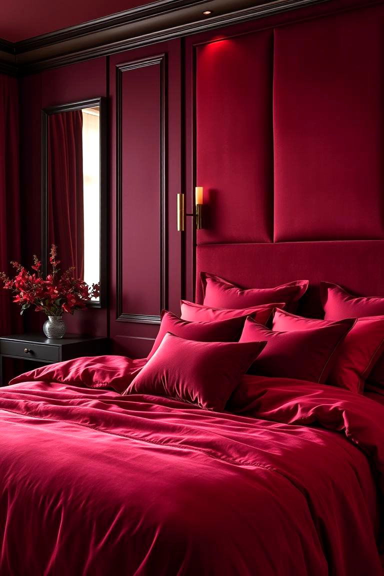 24 Red Bedroom Ideas for Bold & Cozy Retreats