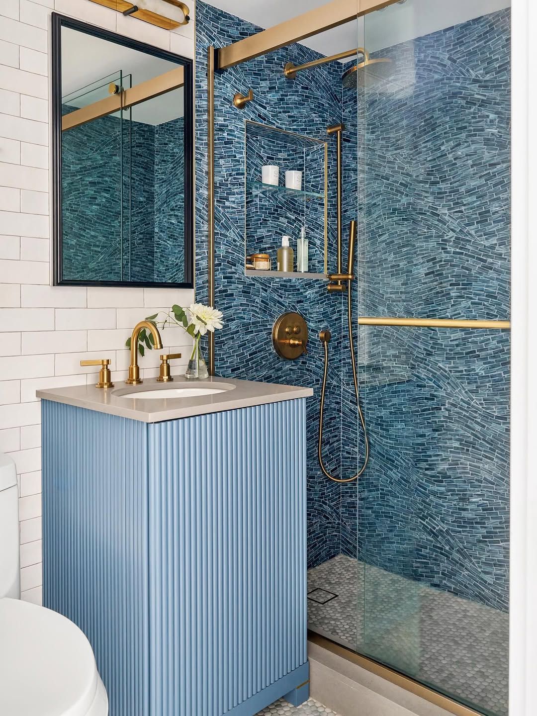 Blue Bathroom Ideas That Show How Versatile This Color Can Be
