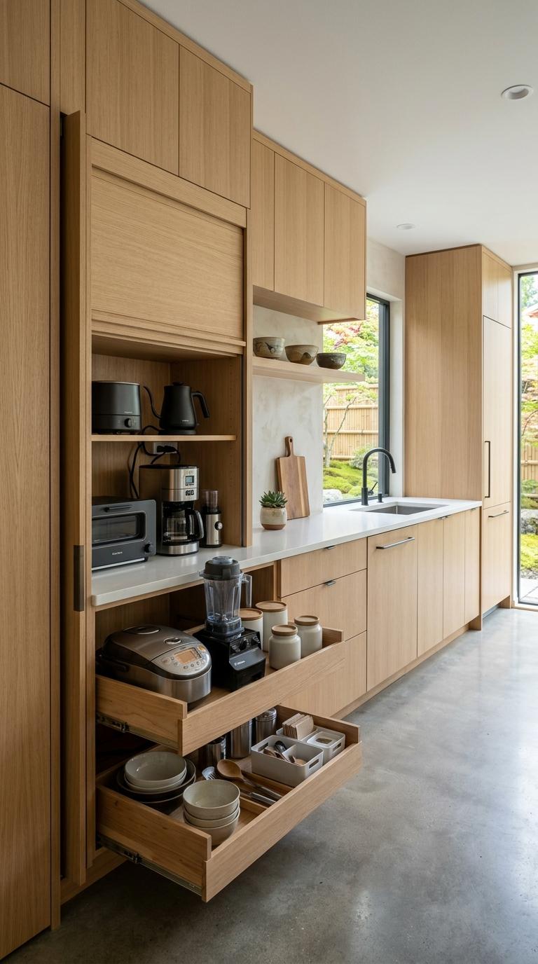 Compact Japanese Kitchen Layout for Urban Homes