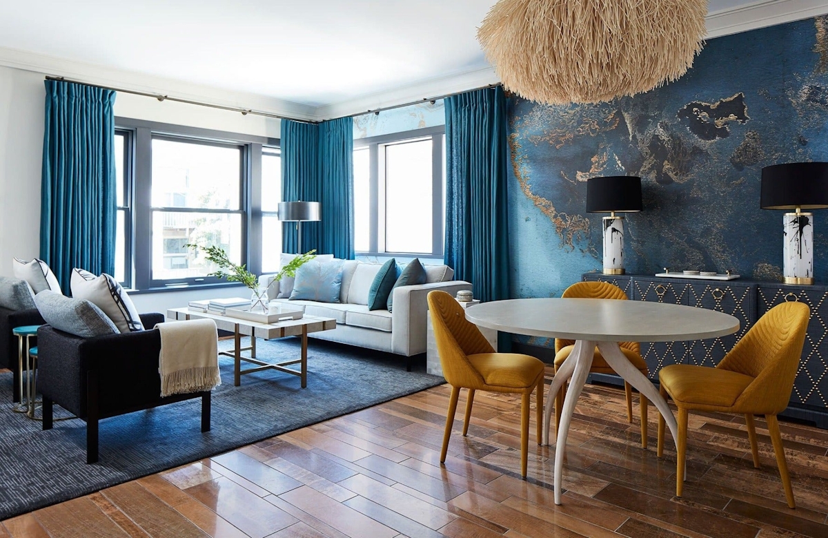 11 Incredible Blue Living Room Colour Scheme Ideas | LuxDeco