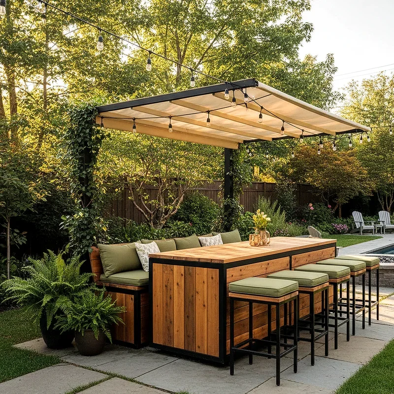15 Backyard Bar Ideas to Upgrade Your Outdoor Space
