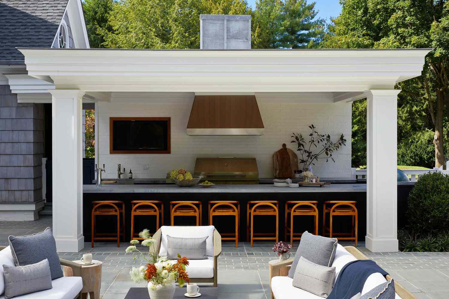 15 Covered Outdoor Kitchen Ideas for Every Season