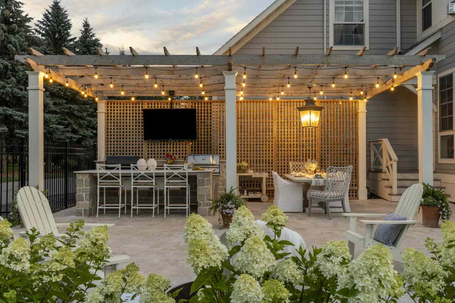 15 Covered Outdoor Kitchen Ideas for Every Season