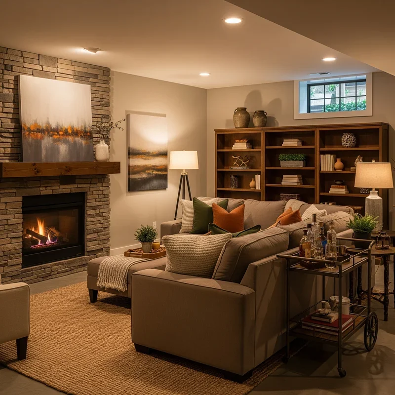 15 Cozy Basement Ideas for Warm and Inviting Spaces
