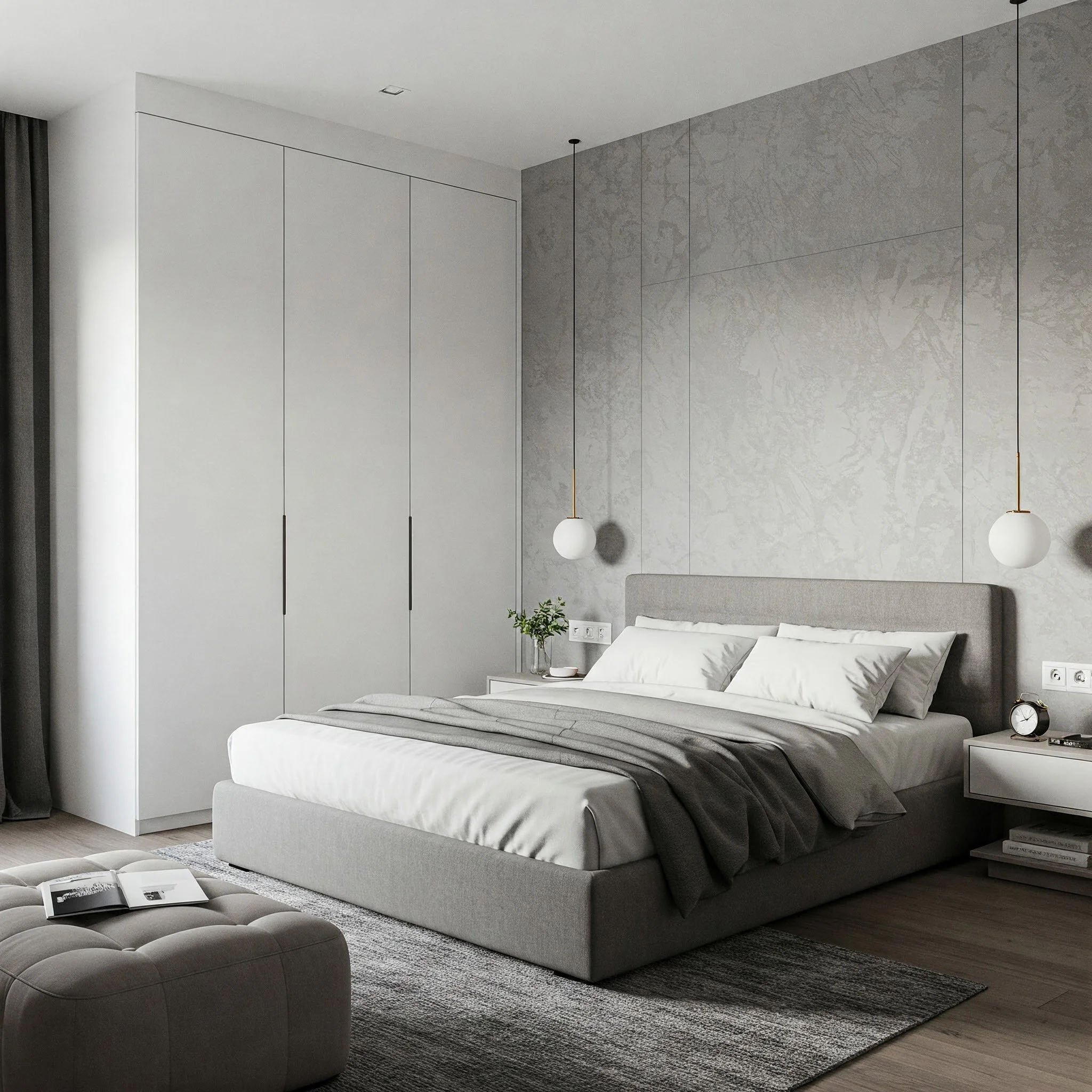 15 Grey and White Bedroom Ideas for a Sleek Look