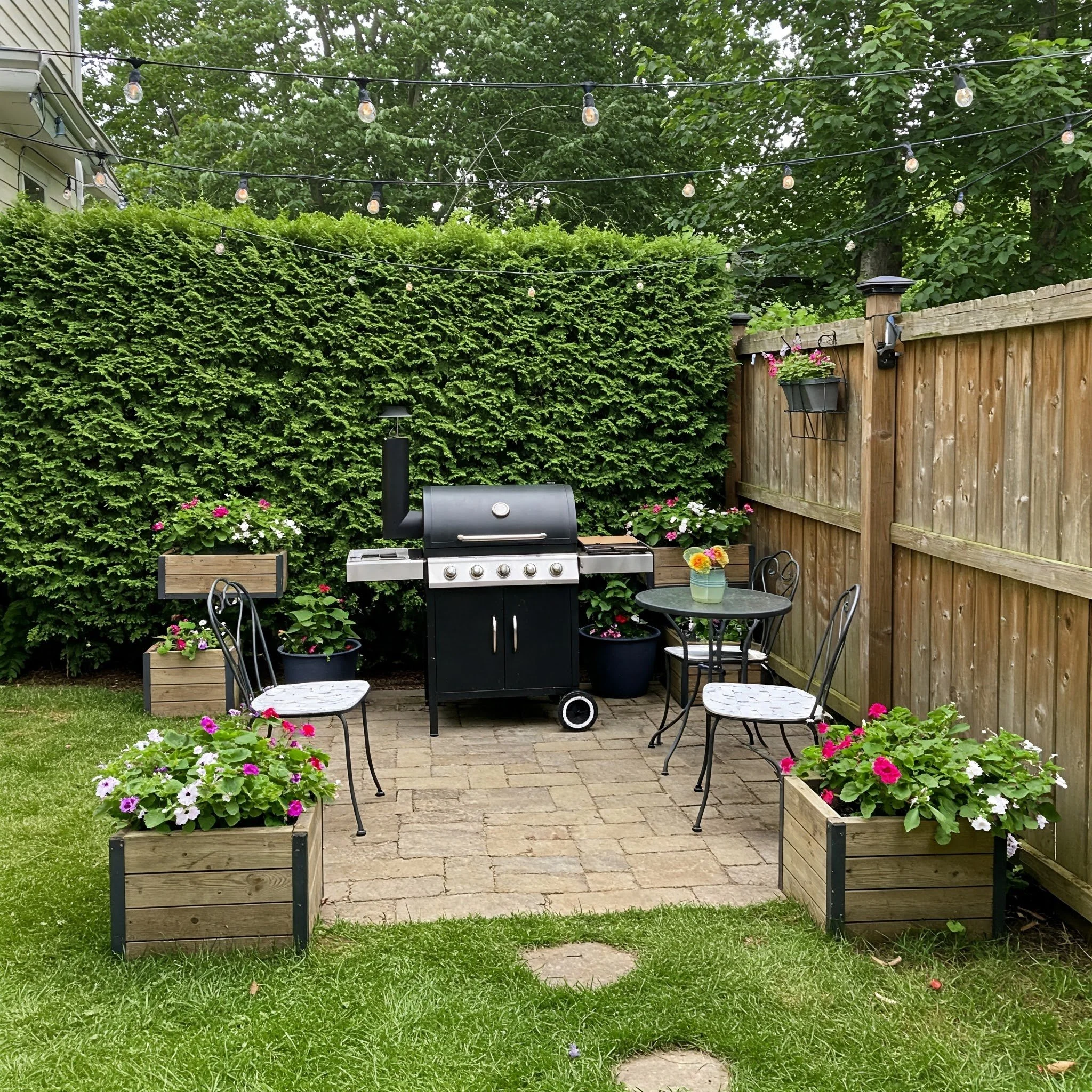 15 Small Outdoor BBQ Area Ideas to Heat Up Parties