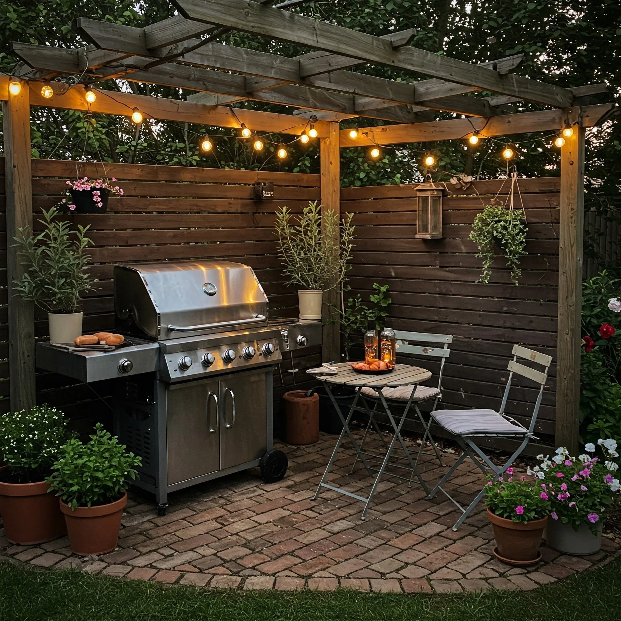 15 Small Outdoor BBQ Area Ideas to Heat Up Parties