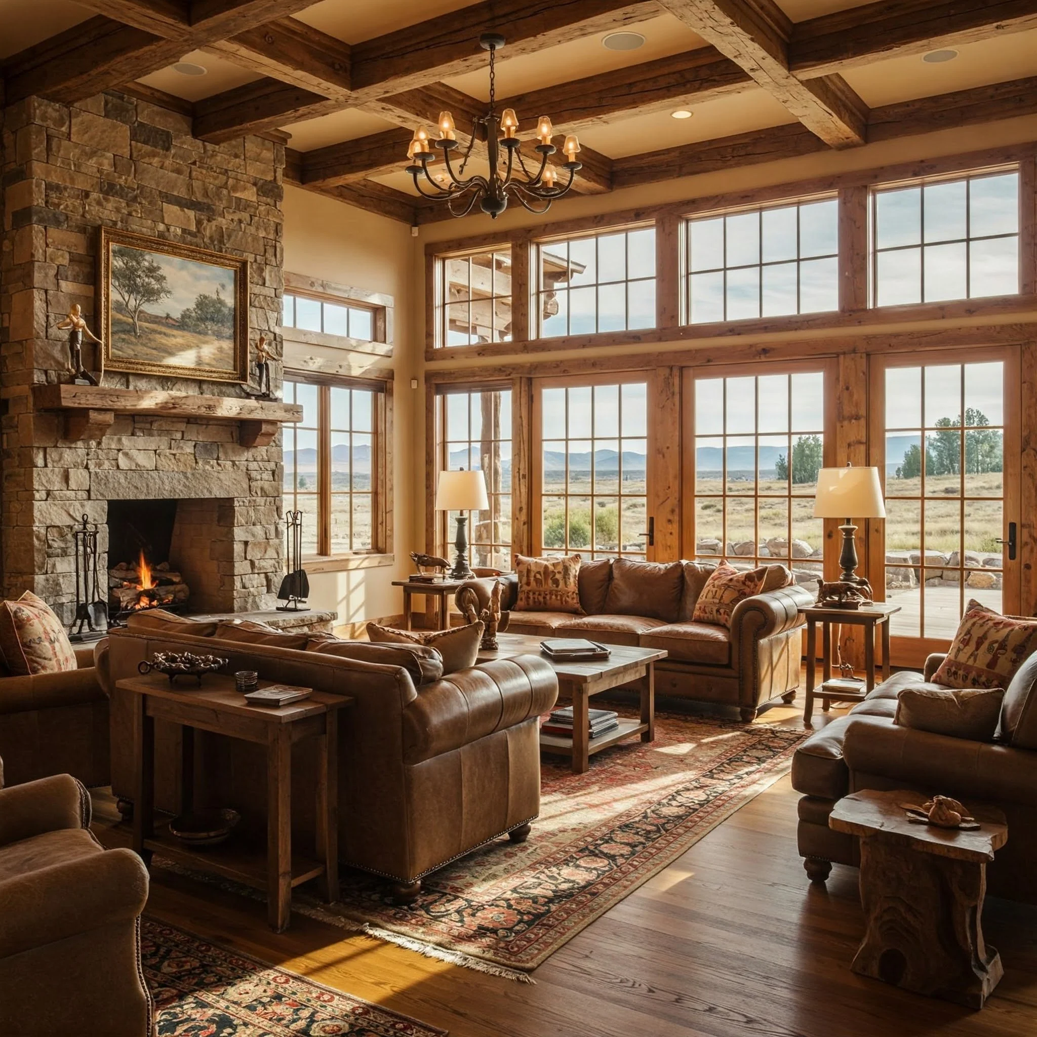 15 Western Living Room Ideas for Rustic Charm